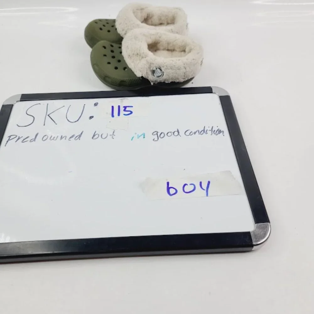 CROCS boy green